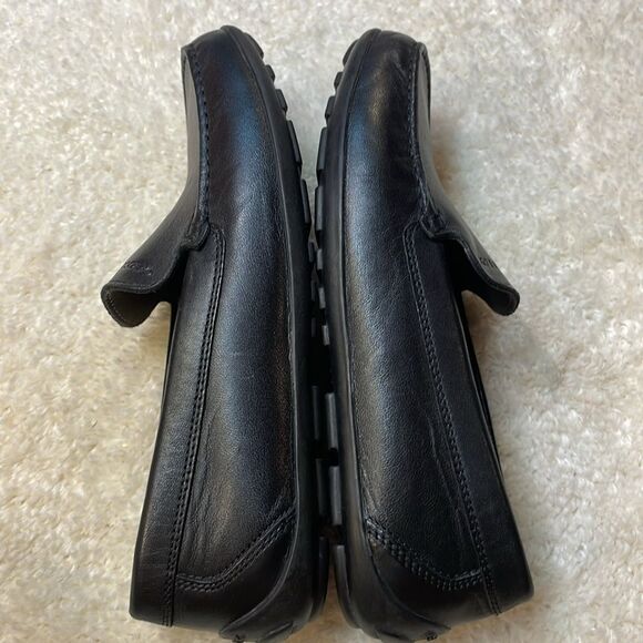 Geox Respira Black Leather Loafers Slip-On Women’s Shoes Sz 36 (US 6) - Picture 7 of 7